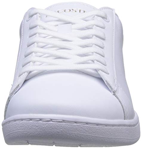 Lacoste Carnaby EVO 120 6 Us SFA, Zapatillas Mujer, Color Blanco, 421 g, 36 EU