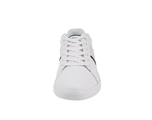 Lacoste Europa 0722 1 SMA - Zapatillas bajas para hombre, blanco y verde oscuro, 41 EU