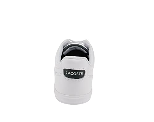 Lacoste Europa 0722 1 SMA - Zapatillas bajas para hombre, blanco y verde oscuro, 41 EU