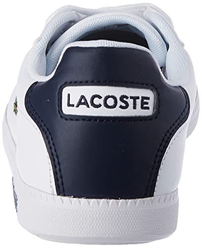 Lacoste Graduate BL21 1 SMA, Zapatillas Hombre, Wht/Nvy, 46 EU