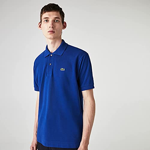 Lacoste L1212 Camisa Polo, Hombre, Azul (Cosmique), XS