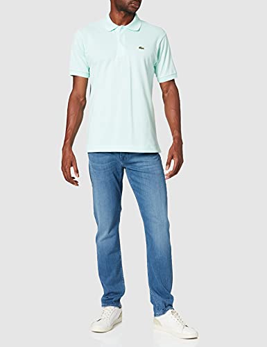 Lacoste L1212 Camisa Polo, Hombre, Azul (Seringat), XL