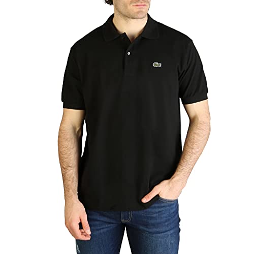 Lacoste L1212 Camisa Polo, Hombre, Negro (Noir), 4XL