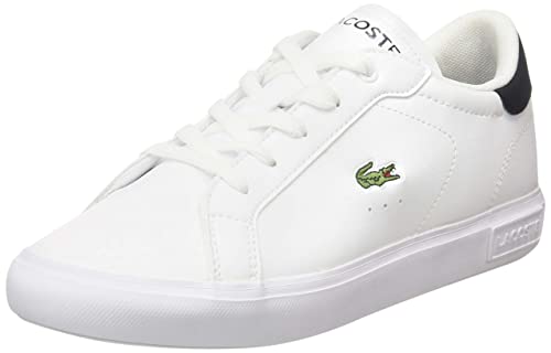 Lacoste POWERCOURT 0121 1 SUC, Zapatillas, Wht/Blk, 34 EU