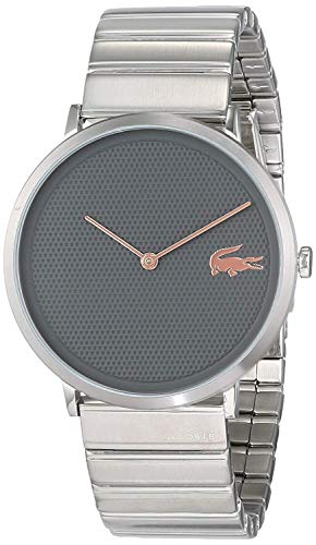 Lacoste Reloj Analógico para Hombre de Cuarzo con Correa en Acero Inoxidable 2010954