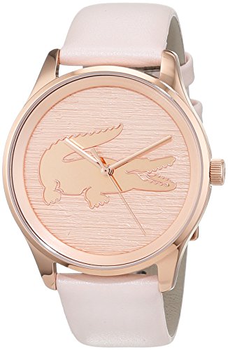 Lacoste - Reloj Análogo clásico para Mujer de Cuarzo con Correa en Cuero 2000997