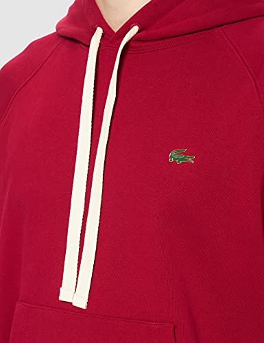 Lacoste SH9202 Sudadera para Hombre, Bordeaux, S