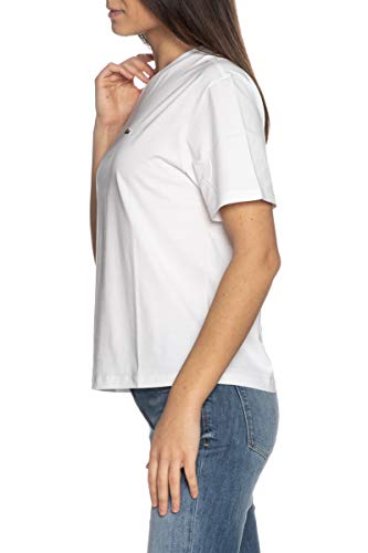Lacoste TF5441 Camiseta, Blanc, 36 para Mujer