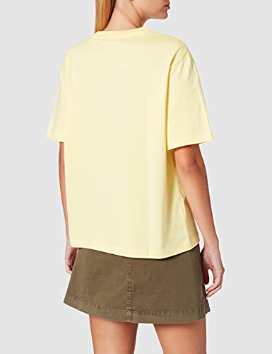 Lacoste TF5441 Camiseta, Jaune, 38 para Mujer