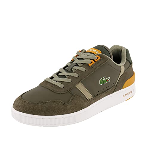 Lacoste Zapatillas bajas T-Clip 0221 1 QSP SMA, para hombre, Verde Khk Grn, 44 EU