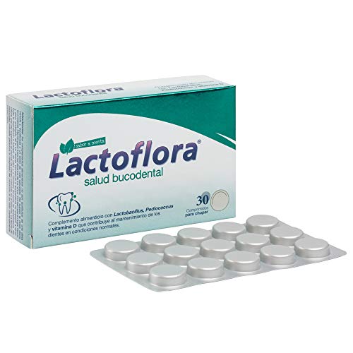 Lactoflora - Salud Bucodental Sabor Menta - 30 Comprimidos