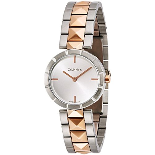 Las mujeres de Calvin Klein ck Edge – Studded pulsera reloj k5t33bz6
