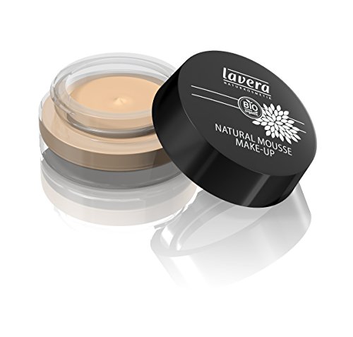 lavera Maquillaje mousse natural -Ivory 01- vegano - cosméticos naturales 100% certificados - 15 gr