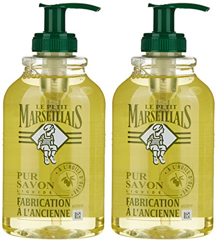 Le Petit Marseillais – Jabón líquido fabricación a la antigua con aceite de oliva – Envase 300 ml – Lote de 2