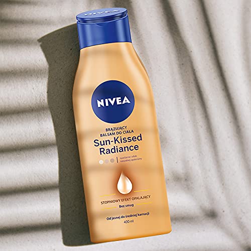 Leche nutritiva Nivea con efecto bronceado progresivo para pieles claras, 400 ml