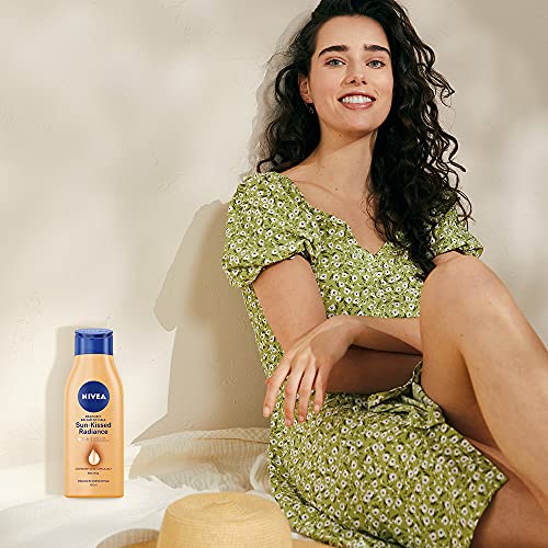 Leche nutritiva Nivea con efecto bronceado progresivo para pieles claras, 400 ml