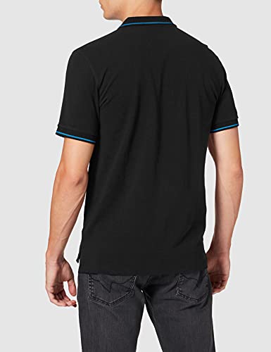 Lee Pique Polo, Polo, Hombre, Negro (Black 01), 3XLarge