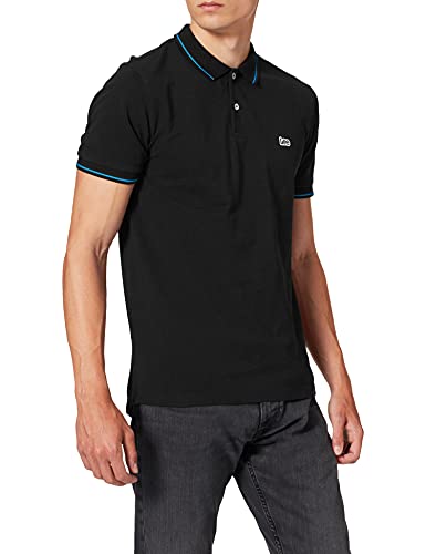 Lee Pique Polo, Polo, Hombre, Negro (Black 01), 3XLarge