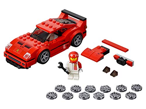 Lego Speed Champions Set – Modelo de coche Ferrari F40 Competizione 75890 + McLaren Elva 30343 (bolsa de plástico)