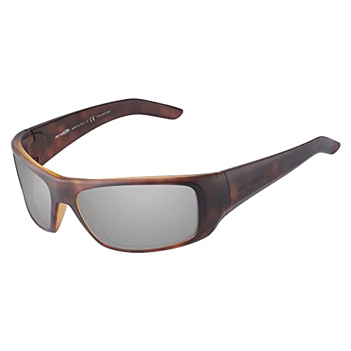 LenzReborn Reemplazo de lente polarizada para Arnette Hot Shot AN4182 Sunglass - Más opciones, Gris Plata - Espejo polarizado, Talla única