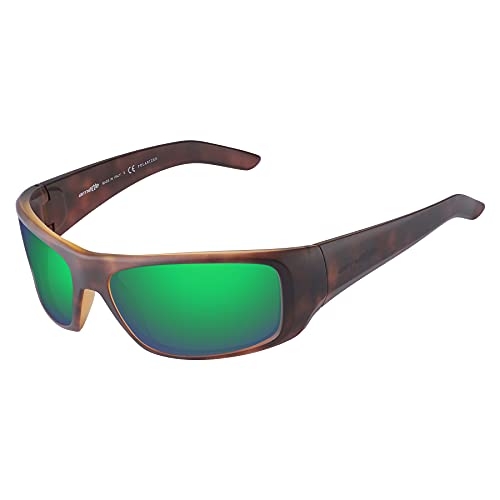 LenzReborn Reemplazo de lente polarizada para Arnette Hot Shot AN4182 Sunglass - Más opciones, Verde césped - Espejo polarizado, Talla única