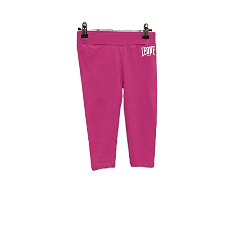 Leone 1947 Leone - Leggings Capri para niña Apparel Basic - Ciclamen (72), S.