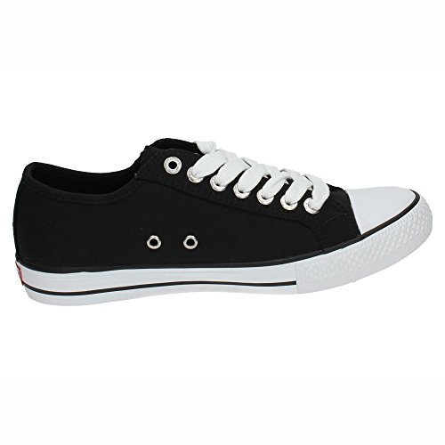 Levi's Stan Buck, Zapatillas Hombre, Negro (Noir), 44 EU