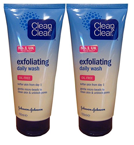 Limpiador exfoliante Clean & Clear para uso diario, de 150 ml (2 unidades)