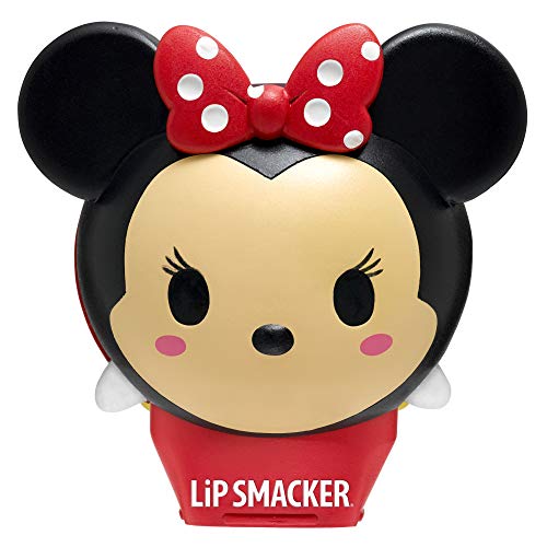 Lip Smacker – Colección Tsum Tsum – Bálsamo Labial Hidratante Infantil Minnie Mouse – Hidratante Labios Sabor Fresa – Ideal para Regalar – Envase Individual