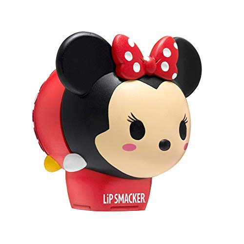 Lip Smacker – Colección Tsum Tsum – Bálsamo Labial Hidratante Infantil Minnie Mouse – Hidratante Labios Sabor Fresa – Ideal para Regalar – Envase Individual