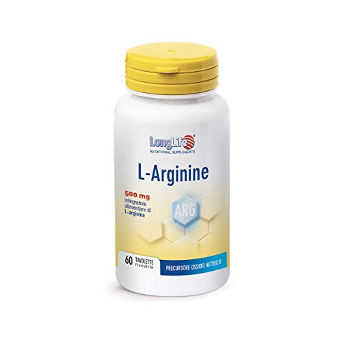 Longlife L-Arginine 500Mg - 90 g