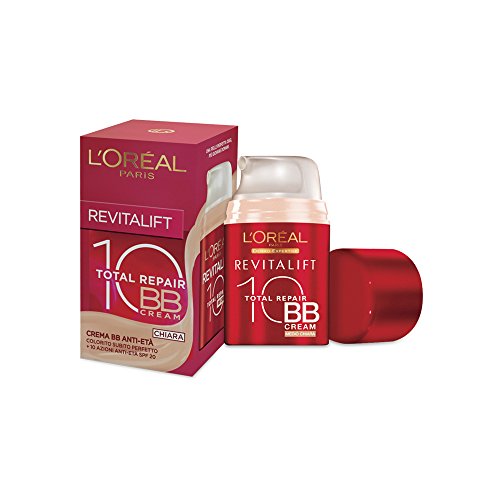 L'Oréal Paris Revitalift Total Repair 10 Crema Bb Anti-edad SPF 20 Clara, 50 ml