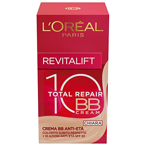 L'Oréal Paris Revitalift Total Repair 10 Crema Bb Anti-edad SPF 20 Clara, 50 ml