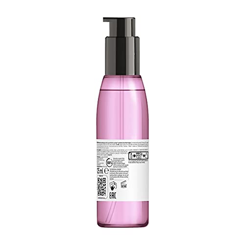 L’Oréal Professionnel | Aceite Alisador Intenso para cabellos rebeldes encrespados y alisados, Liss Unlimited, SERIE EXPERT, 125 ml