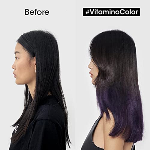 L’Oréal Professionnel | Champú Protector del color anti sequedad, Para Cabellos Teñidos, Vitamino Color, SERIE EXPERT, 750mL