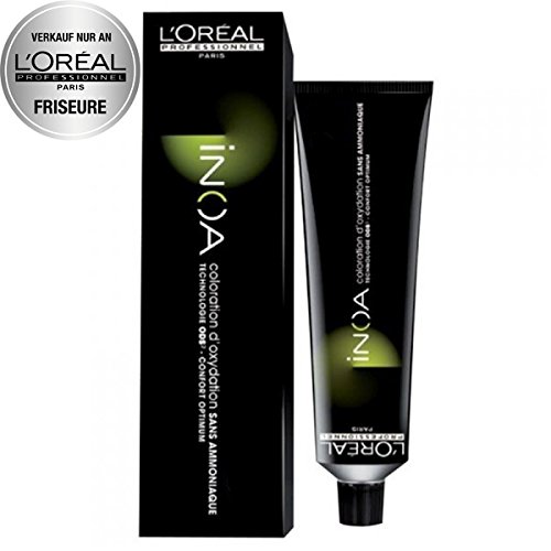 L'Oreal Professionnel Inoa, coloración sin amoniaco, n.º 4, castaño 60 ml