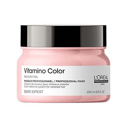 L’Oréal Professionnel | Mascarilla Protectora del color para cabellos teñidos, Vitamino Color, SERIE EXPERT, 250ml