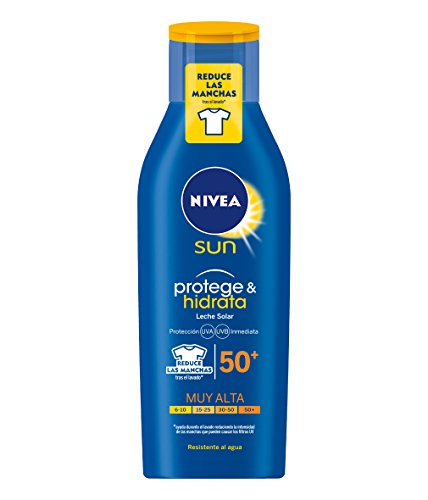 Lote Nivea Sun: Crema Solar Hidratante FP50+ 400 ml + Loción After Sun 400 ml + Crema Solar Facial Control de Brillos FP50 50 ml