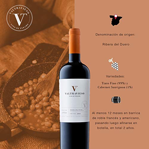 Lote Vino 3 Botellas - Valtravieso | 1 Valtravieso Nogara Rueda Vino Blanco D.O. + 1 Valtravieso Crianza D.O. Vino Tinto + 1 Finca Santa María Roble Vino Tinto Ribera del Duero D.O.