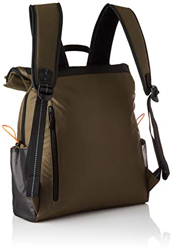 Mandarina Duck Spirit P10BXT02, Mochila Unisex, Soldier, 32,5x38x11,5 (L x H x W)