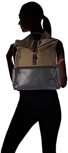 Mandarina Duck Spirit P10BXT02, Mochila Unisex, Soldier, 32,5x38x11,5 (L x H x W)