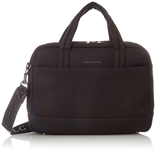 Marc O'Polo - Business Bag, Hombre Bolso, Negro (Black), 12x45x45 cm (B x H x T)