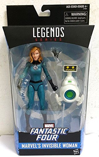 Marvel Legends 6-Inch Fantastic Four Invisible Woman Sue Storm Action Figure with HERBIE