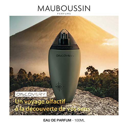 Mauboussin - Eau De Parfum Homme Por Hombre - Discovery - Aroma Amaderado, Aromático, Citrico, One size, 100 ml