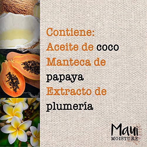 Maui Moisture, Mascarilla para Rizos con Aceite de Coco, Para pelo Grueso Rizado, 340 ml