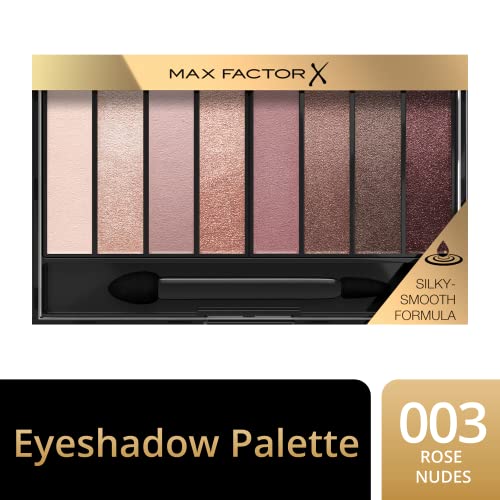 Max Factor Paleta de obra maestra, sombras de ojos contorneadas, desnudos de rosas