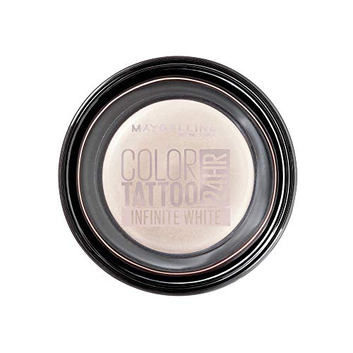 Maybelline New York - Color Tattoo Eye Studio, Tono Infinite White 045-53 g