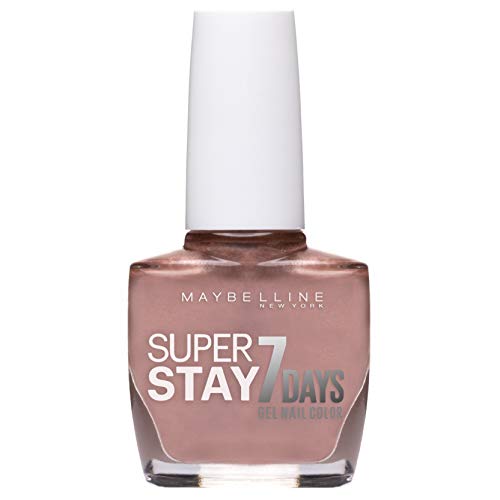 Maybelline New York Make-up superstay nailpolish Forever Strong 7 Days acabado Gel Esmalte de Uñas/lacado color con Ultra Fuerte sujeción sin lámpara UV en enriquecidos Azul Oscuro, 1 x 10 ml