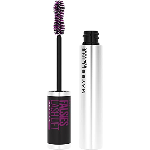 Maybelline New York Máscara De Pestañas The Falsies Lash Lift Ultra Black Efecto Lifting De Pestañas 250 G, Ultra Negro, Vanilla