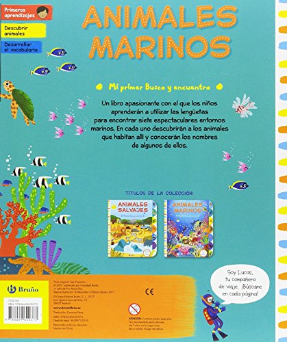 Mi primer Busca y encuentra. Animales marinos